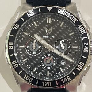 MSTR GT Chronograph Watch Limited Edition No. 078 | Carbon Dial Racing Style